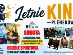 Wrześniowe kino plenerowe na Osiedlu Sportowa