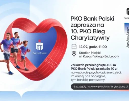 10. PKO Bieg Charytatywny w Lęborku – dołącz i pomagaj!