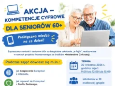 Bezpłatne szkolenia cyfrowe dla seniorów z Lęborka Kompetencje cyfrowe dla seniorów 60+ – bezpłatne szkolenie „e-Fajfy”