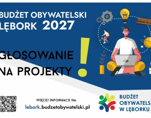 Głosowanie na projekty Budżetu Obywatelskiego Lęborka 2027 już trwa!