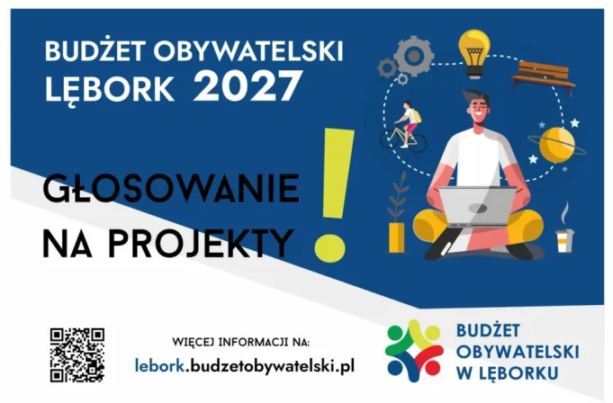 Głosowanie na projekty Budżetu Obywatelskiego Lęborka 2027 już trwa!