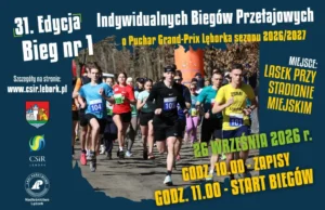 31. Edycja Indywidualnych Biegów Przełajowych o Puchar Grand-Prix Lęborka sezonu 2026/2027