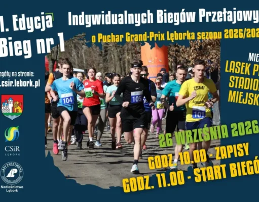 31. Edycja Indywidualnych Biegów Przełajowych o Puchar Grand-Prix Lęborka sezonu 2026/2027