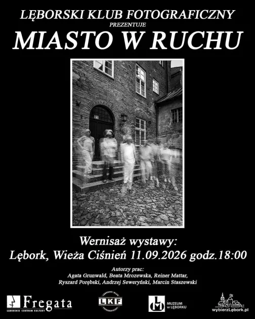 Wernisaż prac Lęborskiego Klubu Fotograficznego w Wieży Ciśnień