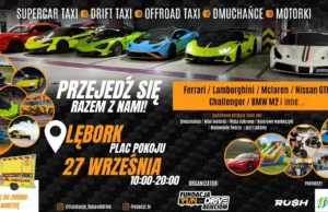 Supersamochody, atrakcje dla dzieci i pomoc najmłodszym – zapraszamy na charytatywny piknik motoryzacyjny w Lęborku