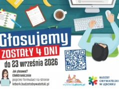 Ostatnie dni głosowania na Budżet Obywatelski Lęborka 2027 To już ostatnie dni głosowania! Zdecyduj, na co Lębork wyda pieniądze w 2027 roku