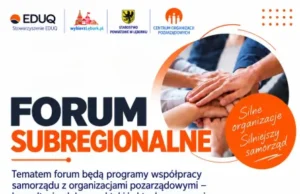 Forum Subregionalne dla organizacji pozarządowych w Lęborku Forum Subregionalne dla organizacji pozarządowych w Lęborku