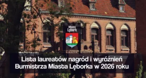 Lista nagrodzonych uczniów Lęborka w 2026 roku Lista laureatów nagród i wyróżnień Burmistrza Miasta Lęborka w 2026 roku