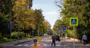Bezpieczniejsze przejścia dla pieszych na ulicy 1 Maja w Lęborku Bezpieczniejsze przejścia dla pieszych na ulicy 1 Maja