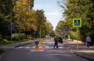Bezpieczniejsze przejścia dla pieszych na ulicy 1 Maja w Lęborku Bezpieczniejsze przejścia dla pieszych na ulicy 1 Maja