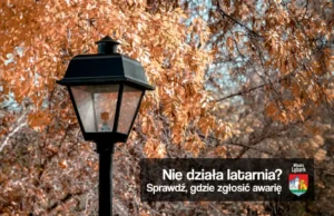 Nie działa latarnia? Sprawdź, gdzie zgłosić awarię