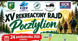 XV Rekreacyjny Rajd Pocztylion rusza jesienią 2026 – zgłoszenia trwają XV Rekreacyjny Rajd Pocztylion – zgłoszenia do 22 października 2026 r.