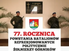 77. rocznica powstania Batalionów Represjonowanych Politycznie Żołnierzy – Górników 77. rocznica powstania Batalionów Represjonowanych Politycznie Żołnierzy - Górników