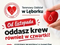 Od listopada dodatkowy dzień na oddawanie krwi w Lęborku