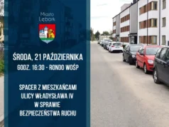 Spacer z mieszkańcami ul. Władysława IV – porozmawiajmy o bezpieczeństwie Spacer z mieszkańcami ul. Władysława IV – porozmawiajmy o bezpieczeństwie
