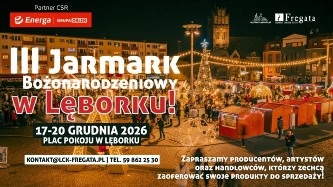 Zostań wystawcą III Jarmarku Bożonarodzeniowego w Lęborku