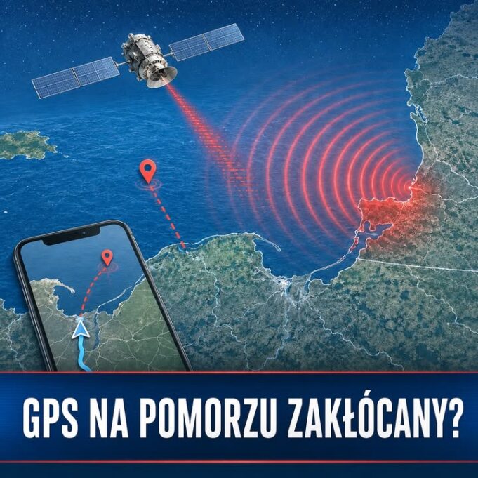 Poważne problemy z GPS na Pomorzu. Sygnał zakłócają rosyjskie systemy