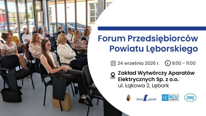 Przedsiębiorcy z powiatu lęborskiego spotkają się w firmie ZWAE