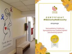 Lęborski szpital znów z certyfikatem za opiekę po porodzie