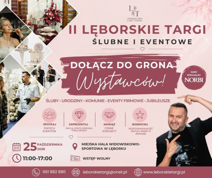 Trwają przygotowania do II Lęborskich Targów Ślubnych i Eventowych