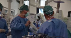 Pierwsze operacje raka żołądka z użyciem robota da Vinci w szpitalu na Zaspie Pierwsze operacje raka żołądka z użyciem robota da Vinci w szpitalu na Zaspie