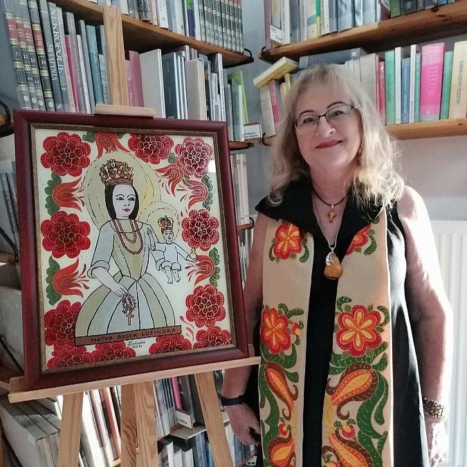 Wyjątkowa wystawa kaszubskiego malarstwa na szkle w lęborskiej bibliotece