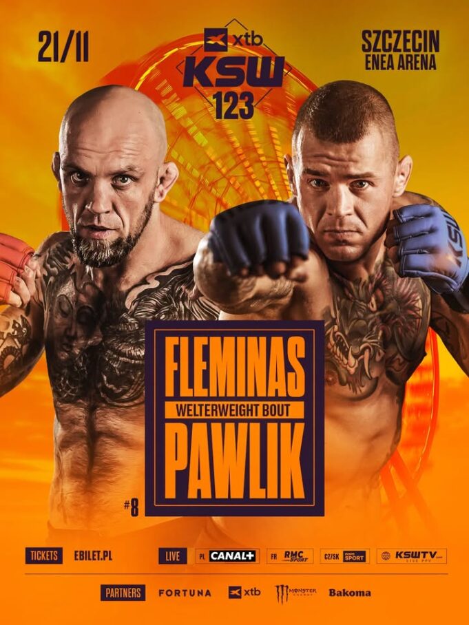 Mateusz Pawlik zmierzy się z Madarsem Fleminasem na gali XTB KSW 123 w Szczecinie