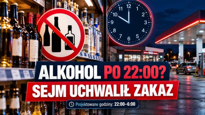 Sejm przegłosował nocną prohibicję. Nowe przepisy zmienią handel także w Lęborku