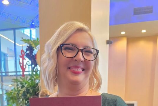 Ewa Maszota z nagrodą „Srebrnego Drzewka” za zasługi dla polityki społecznej