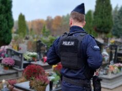 Policja apeluje o ostrożność przed Wszystkimi Świętymi w Lęborku