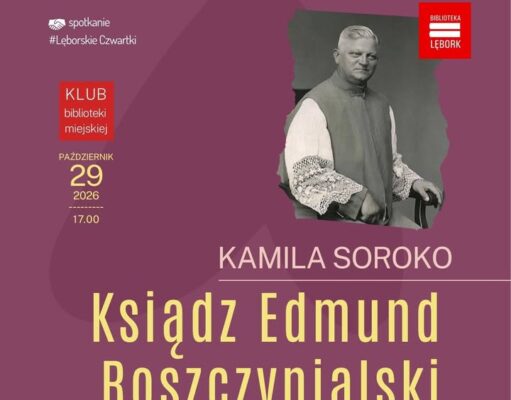 Spotkanie w lęborskiej bibliotece poświęcone księdzu Edmundowi Roszczynialskiemu