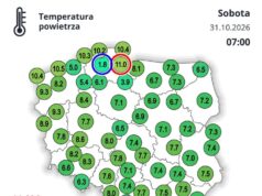 Lębork najzimniejszym miastem w Polsce. Ogromna różnica temperatur względem Gdańska
