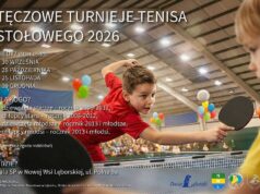 Jesienny cykl turniejów tenisa stołowego dla dzieci i młodzieży w Nowej Wsi Lęborskiej